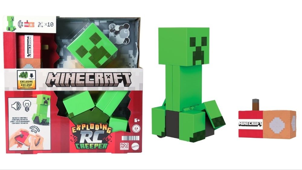 The Minecraft Exploding RC Creeper