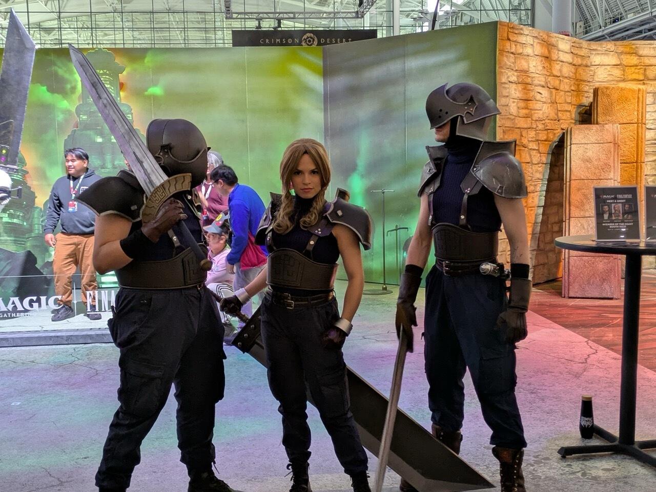 2nd Class First Soldier And Aerith From Final Fantasy VII Rebirth