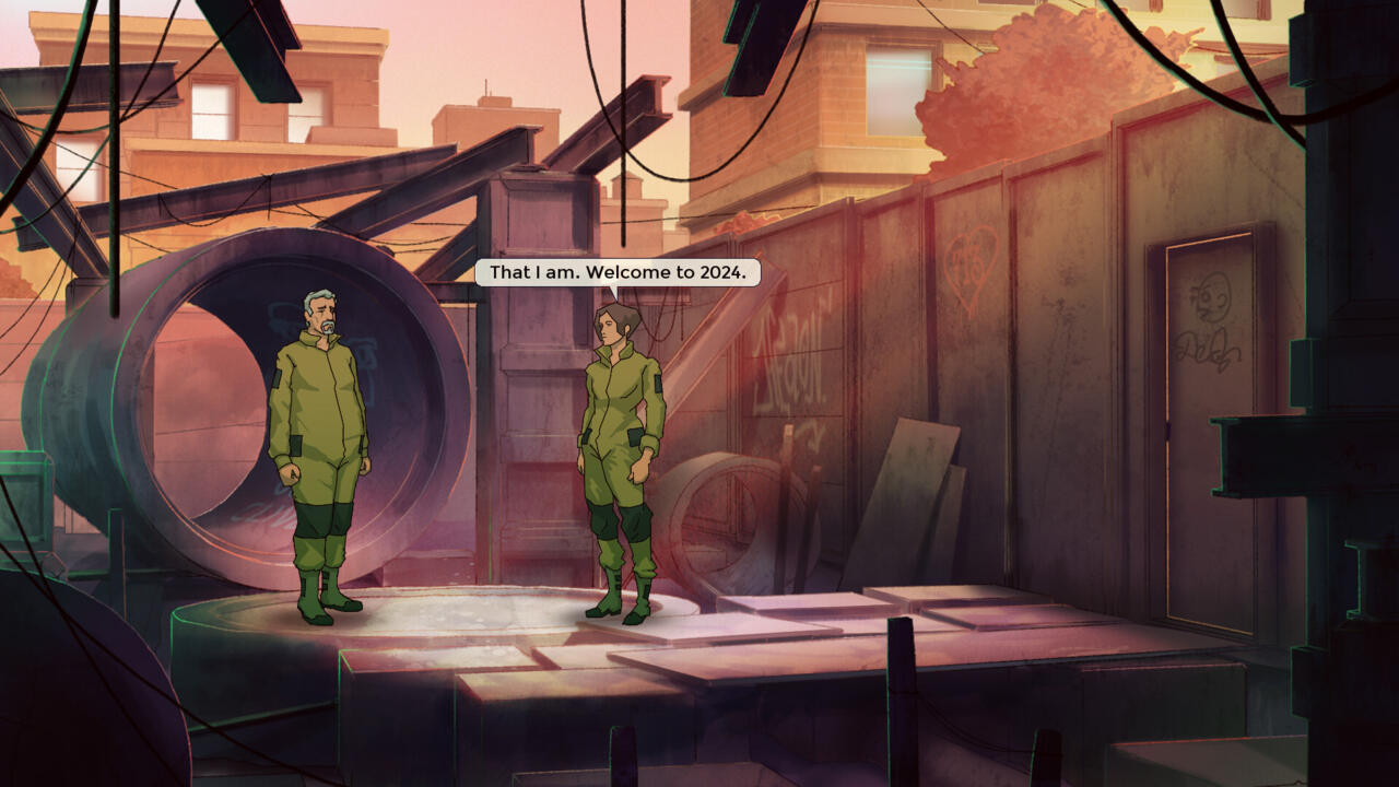 Old Skies' opening mission does not pull any punches and sets the tone right away.