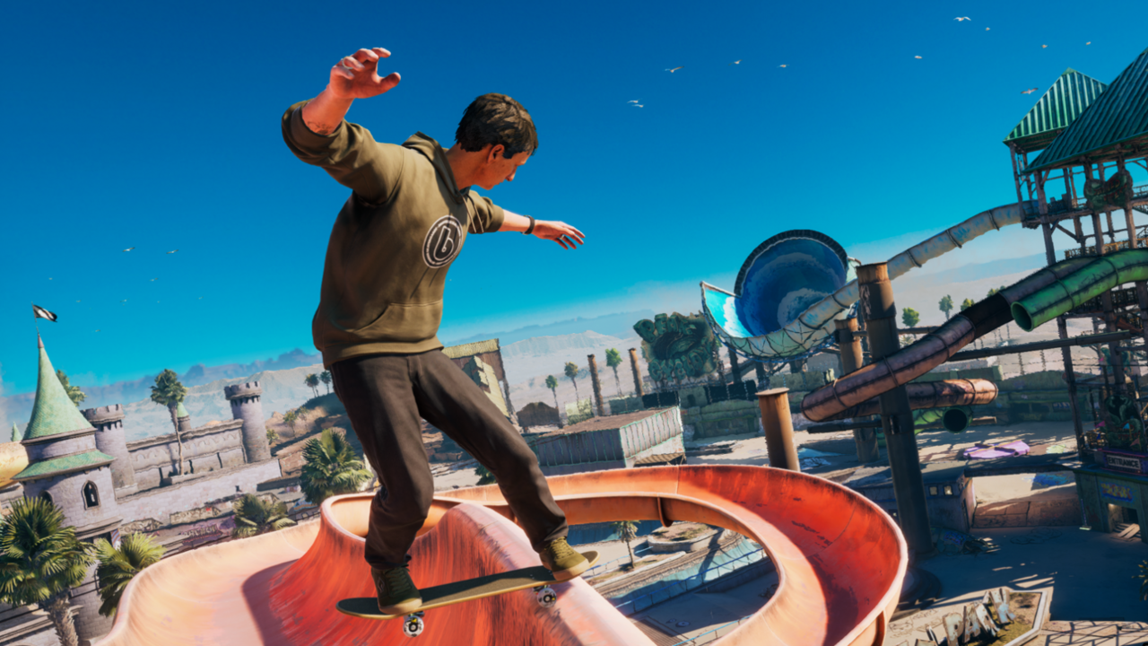 The new Waterpark map is everything a Tony Hawk's Pro Skater fan could want.