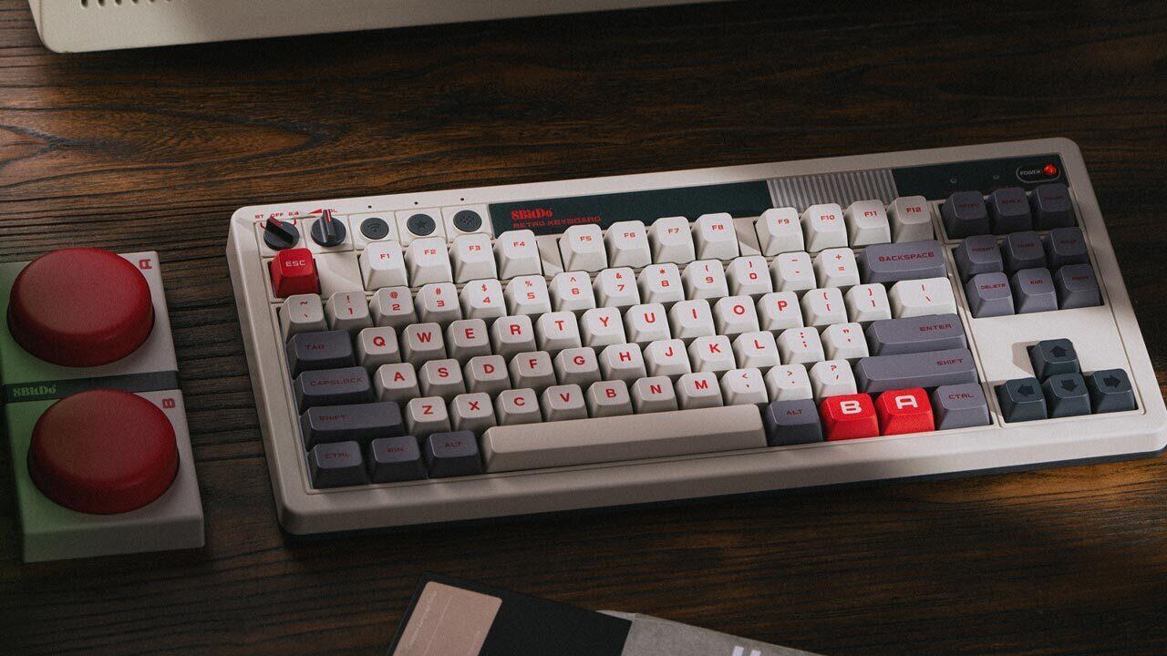8BitDo Retro Mechanical Keyboard (PC, Mac, Steam Deck, Android)