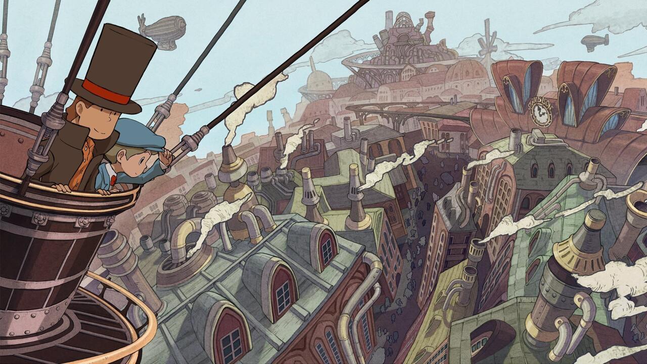 Professor Layton and the New World of Steam