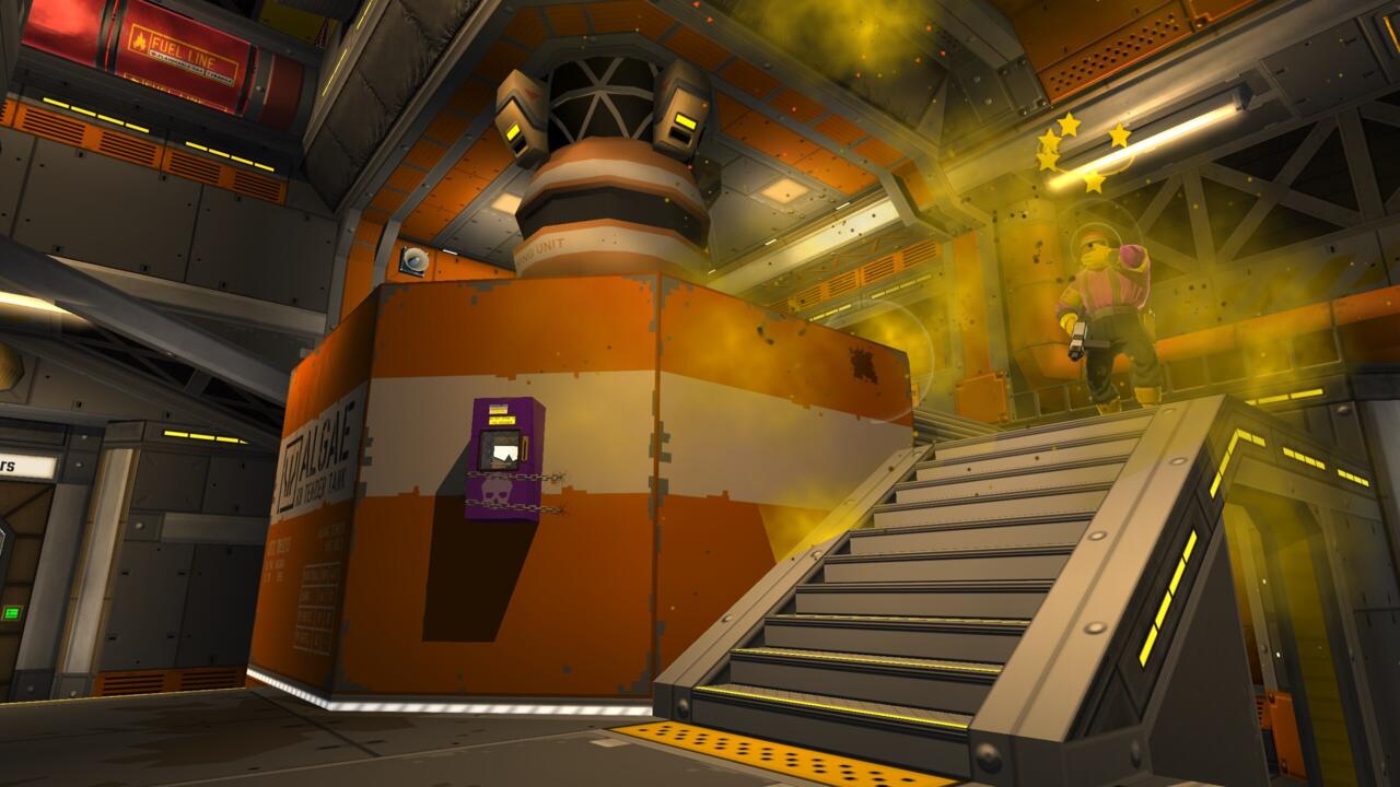 Every room of every level feels like a lab experiment where you can mix various elements and see what explodes.