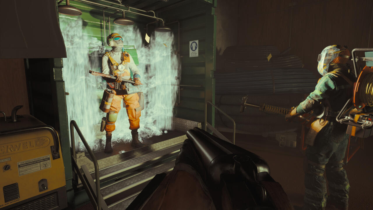 I'm not surprised that a team obsessed with saunas has created a healing mechanic reliant on group showers.