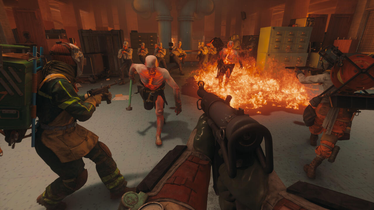 Hordes of Hiss provide plenty of chaos for a team, though Remedy says solo or paired players can play it too--it'll just be harder.