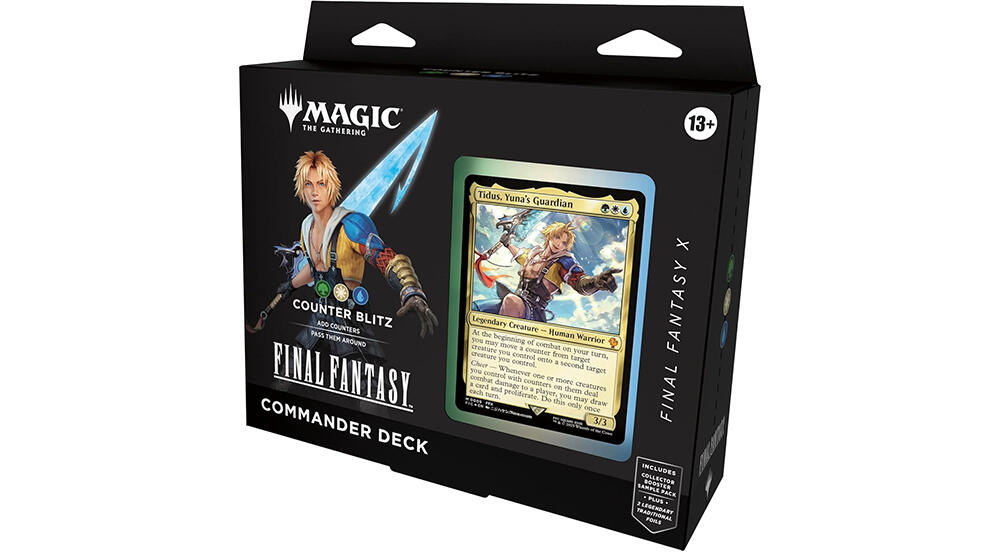 Magic: The Gathering Final Fantasy X Commander Deck - Counter Blitz