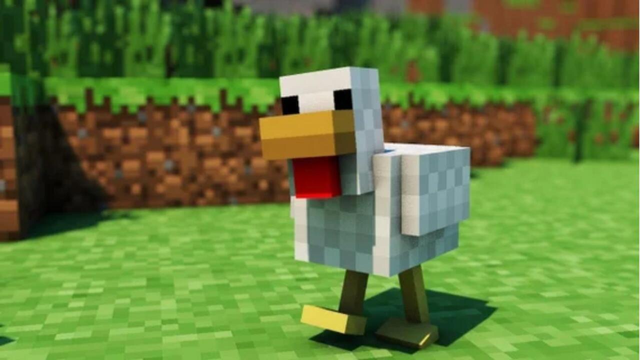 Minecraft chicken