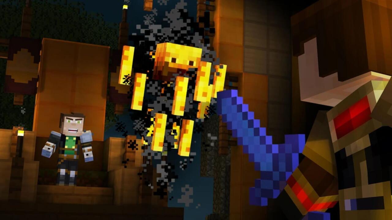 A triggered Blaze prepares to attack
