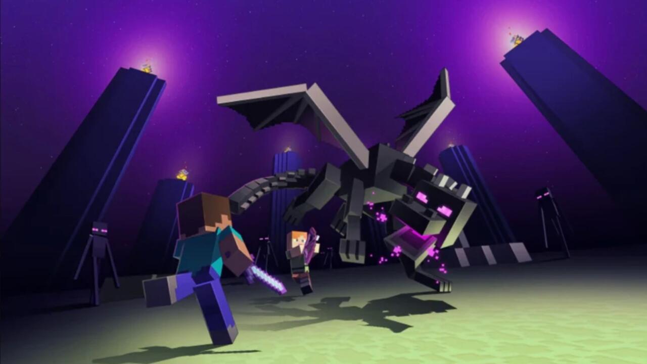 Promotional art for the Ender Dragon