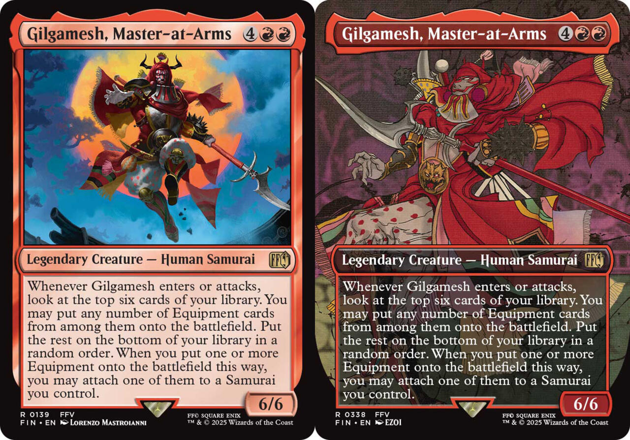 Gilgamesh, Master-at-Arms