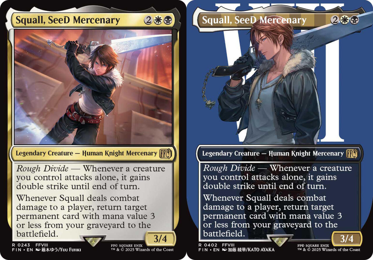 Squall, SeeD Mercenary