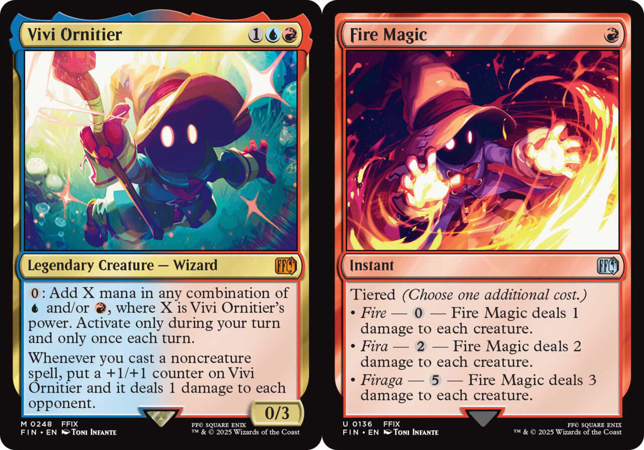Vivi Ornitier and Fire Magic