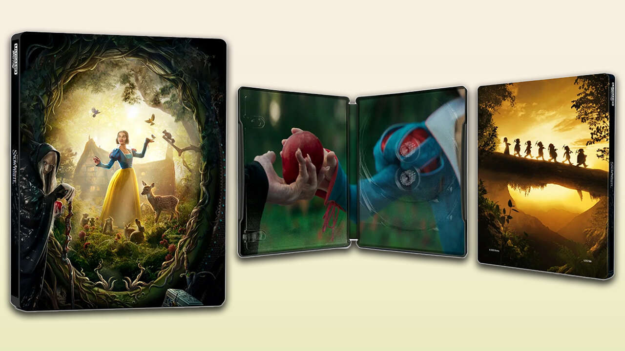 Preorders For The Snow White Limited Steelbook Edition Blu-Ray Are Available Now