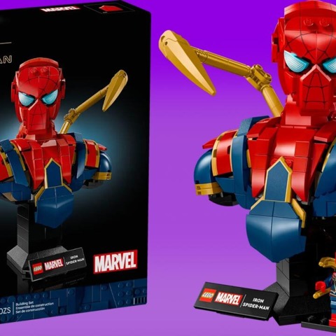 Budget-Friendly Lego Spider-Man Bust Is Up For Preorder, Releases In August